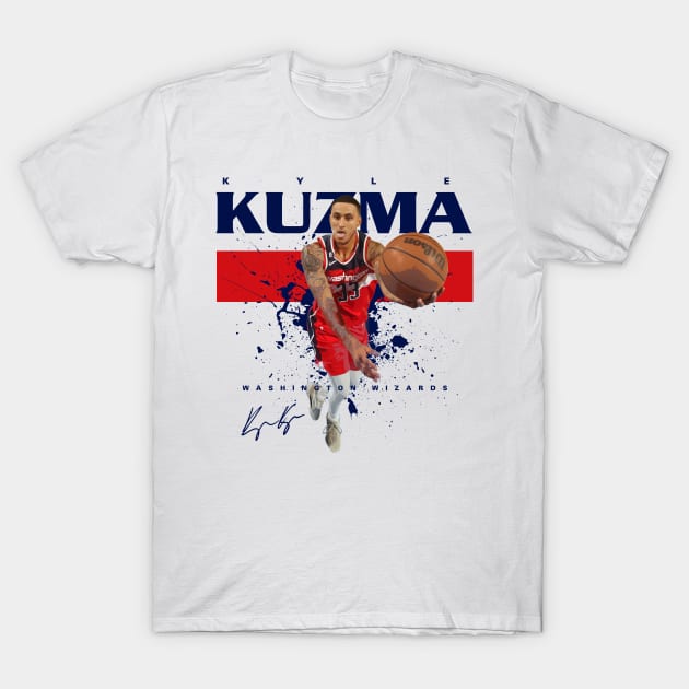 Kyle Kuzma T-Shirt by Juantamad